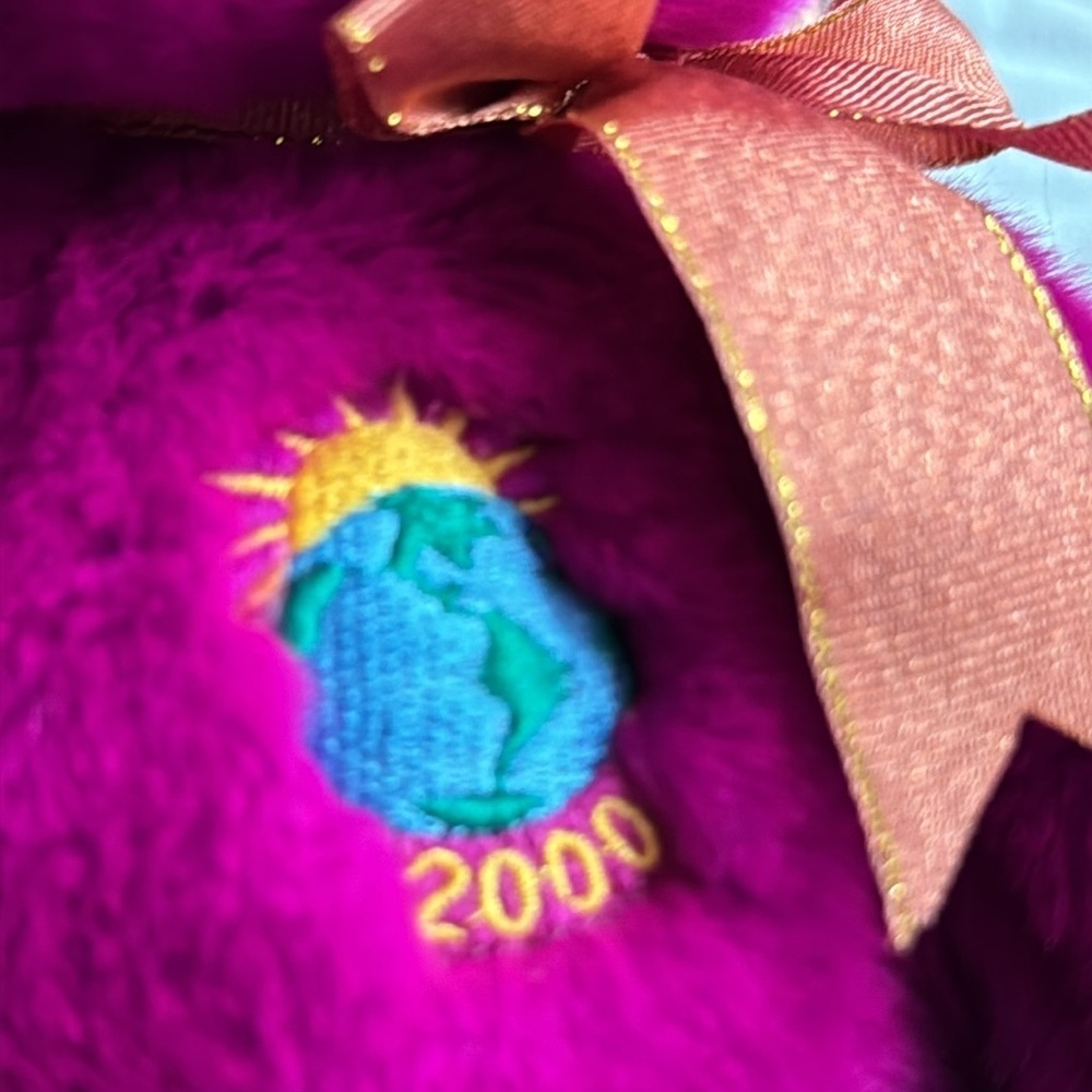 Ty Beanie Buddies Collection 2000 Millenium Bear - Picture 4 of 9